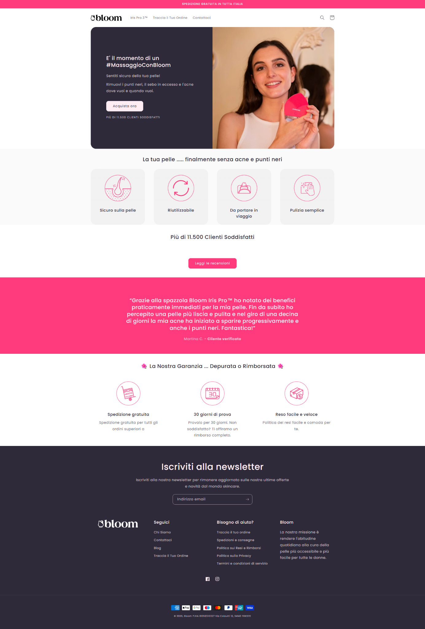 Bloom store desktop